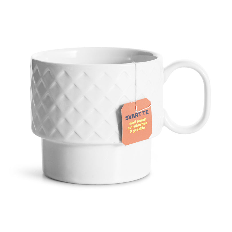 Tazza colazione con rilievo "Coffee & More" cl 45/cm Ø10x9