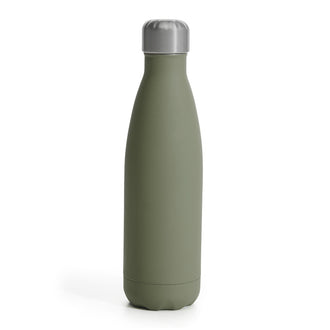 Bottiglia termica a doppia parete "To Go - Rubber" cl 50/cm Ø7x25,5