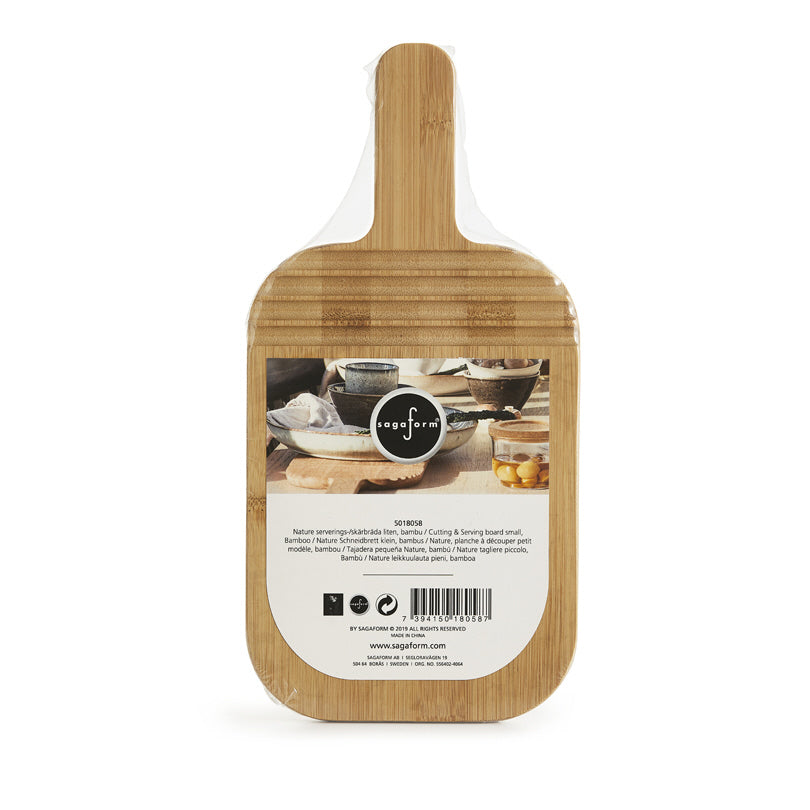Tagliere da portata rettangolare con manico cm 26,5x13x1,5