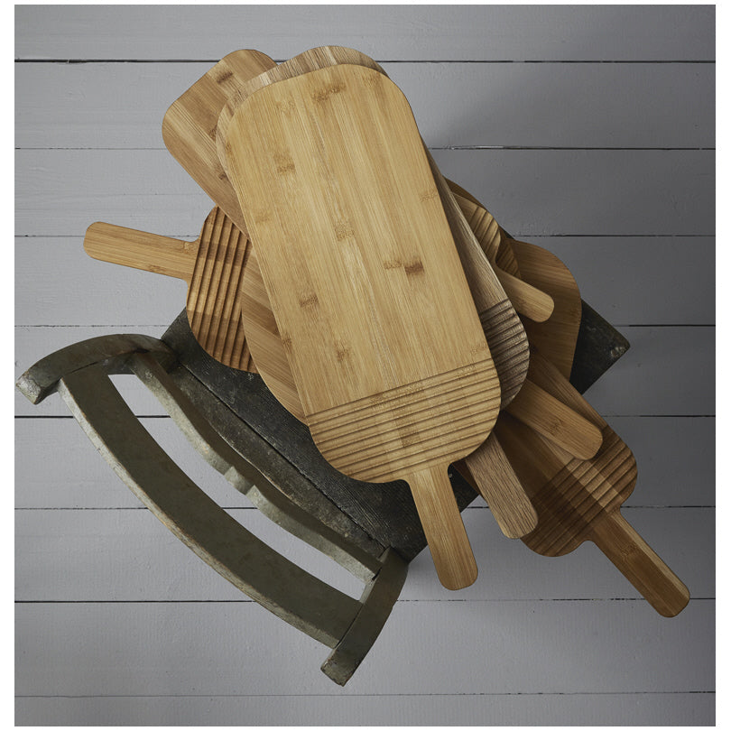 Tagliere da portata rettangolare con manico cm 26,5x13x1,5