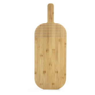 Tagliere da portata ovale con manico cm 54x20x1,5