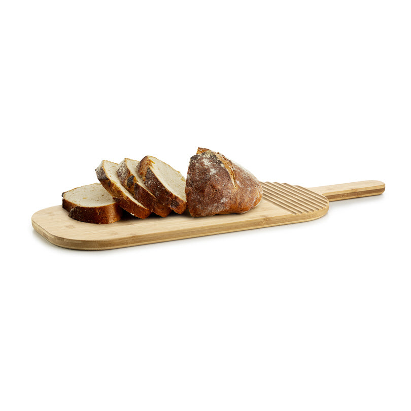 Tagliere da portata ovale con manico cm 54x20x1,5