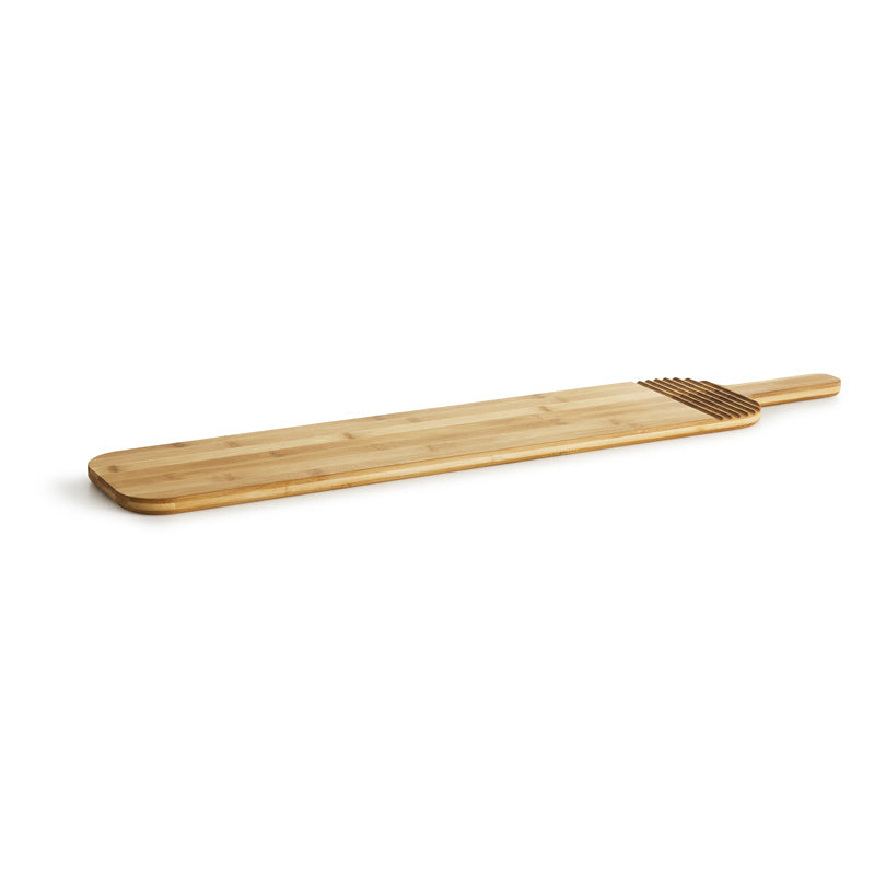 Tagliere da portata rettangolare con manico cm 75x15x1,5