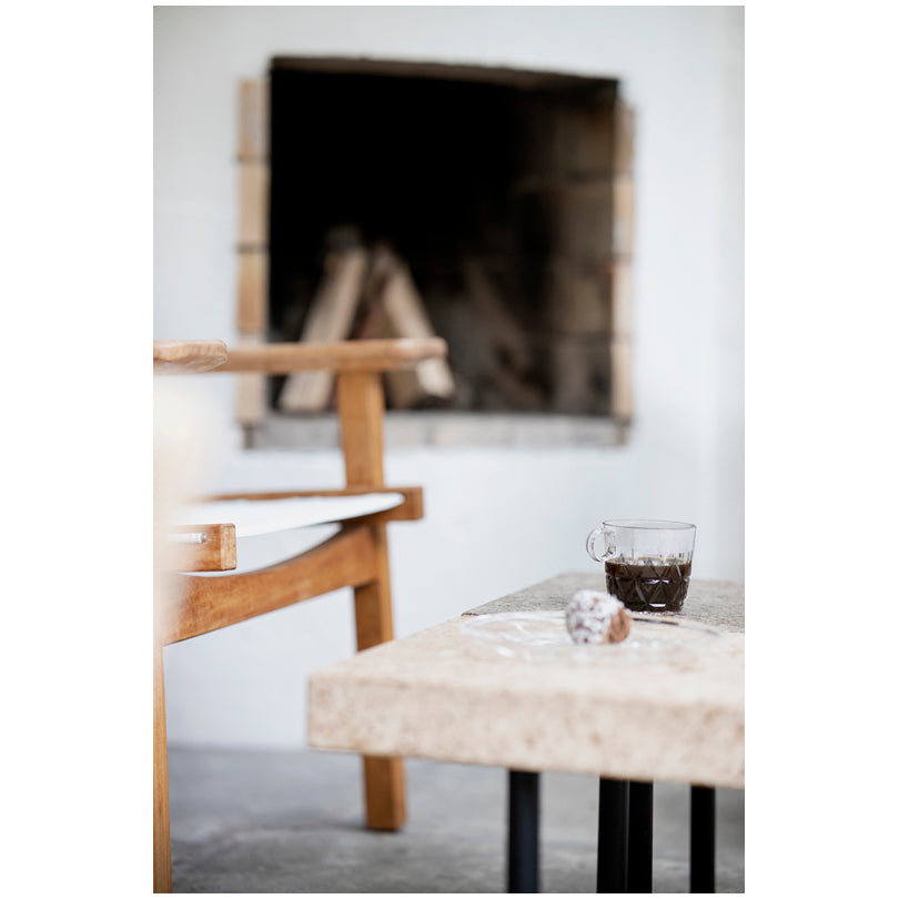 Tazza caffè con rilievo "Picnic", confezione 4 pezzi ml 200/cm Ø8x8