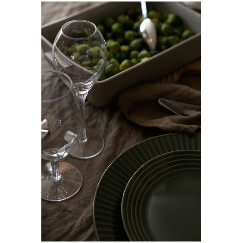 Piatto piano con rilievo "Coffee & More" cm Ø27x2