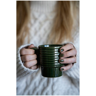 Tazza tè con rilievo "Coffee & More" cl 25/cm Ø8x9