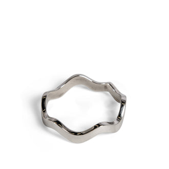 Anello portatovagliolo "Anna", confezione 4 pezzi cm Ø5x1