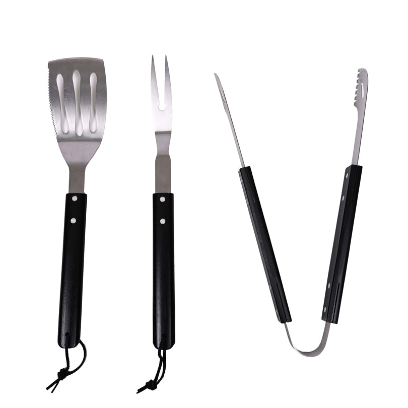 Posate BBQ, 3 pezzi cm 47