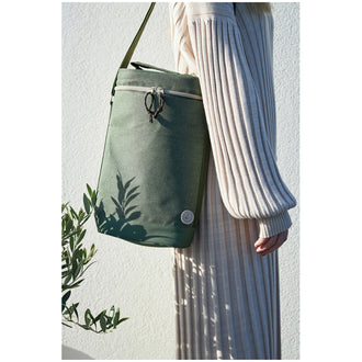 Borsa termica piccola "City" con maniglia e tracolla regolabile l 9/cm 24x11x35