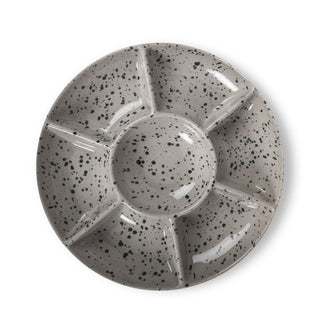 Piatto da portata con 6 scomparti "Ditte" cm Ø26x3,5