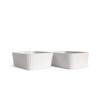 Pirofila mini "Flora", confezione 2 pezzi cm 12,5x9x4,5