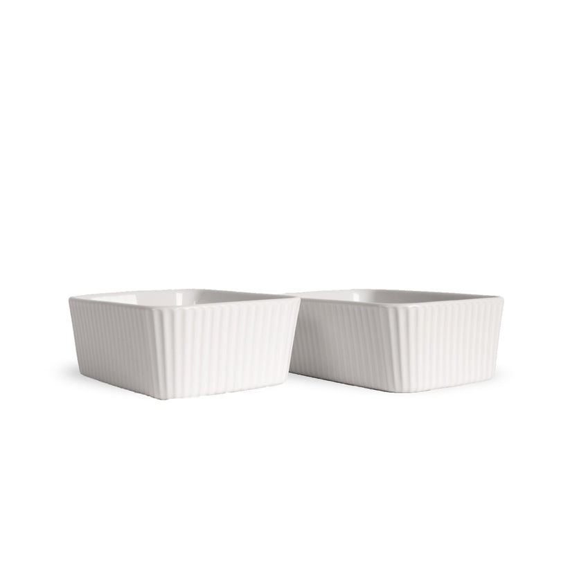 Pirofila mini "Flora", confezione 2 pezzi cm 12,5x9x4,5