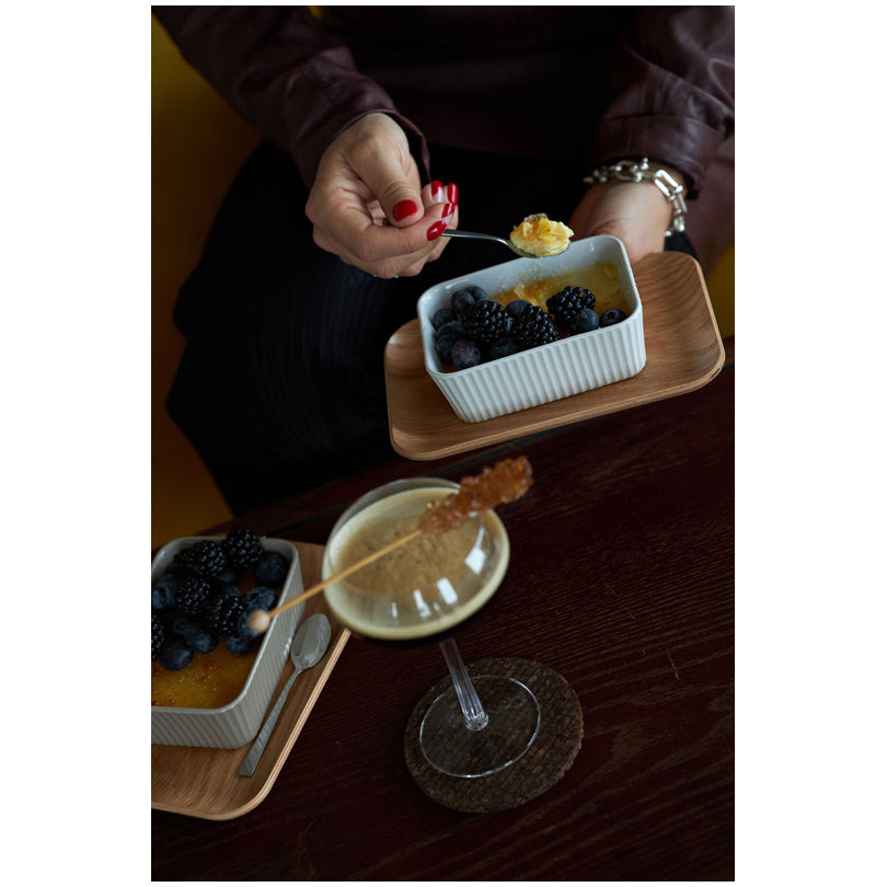 Pirofila mini "Flora", confezione 2 pezzi cm 12,5x9x4,5