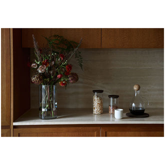 Barattolo tondo con coperchio in sughero "Nature" l 1,5/cm Ø10x22,5