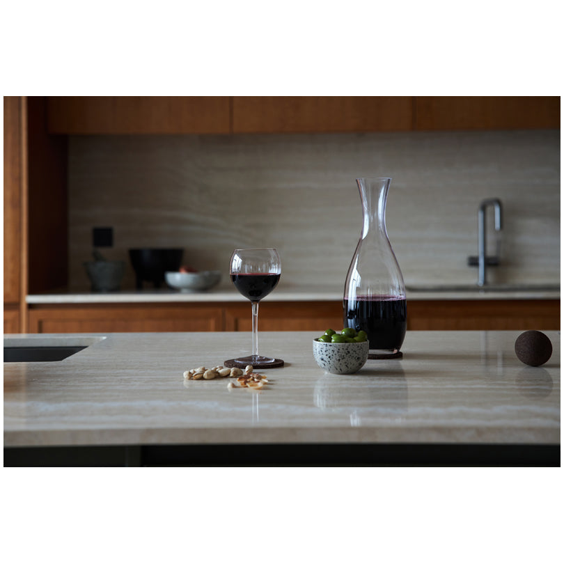 Sottobicchiere tondo "Dante", confezione 4 pezzi cm Ø10x0,5