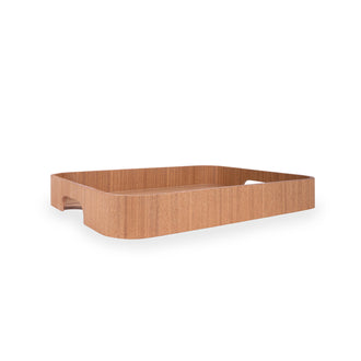 Vassoio per servire con 2 manici "Hanna" cm 35x28x4,5
