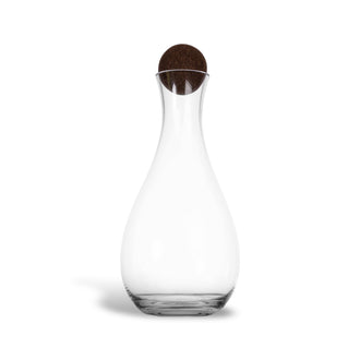 Caraffa vino con tappo in sughero "Nature" l 2/cm Ø14,5x35