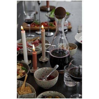 Caraffa vino con tappo in sughero "Nature" l 1,5/cm Ø11,5x35