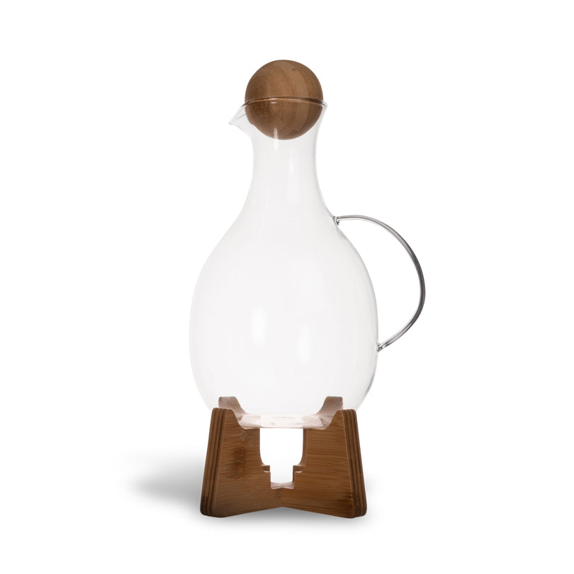 Caraffa Vin brulè con scaldavivande "Nature" l 1,8/cm Ø16x32,5