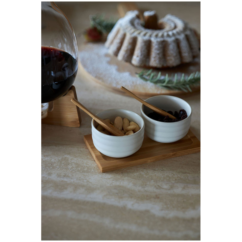 Vassoio da aperitivo rettangolare "Ellen", 5 pezzi cm 17,5x9x6