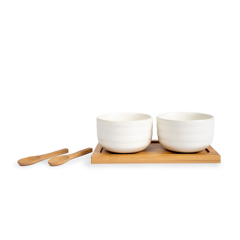 Vassoio da aperitivo rettangolare "Ellen", 5 pezzi cm 17,5x9x6