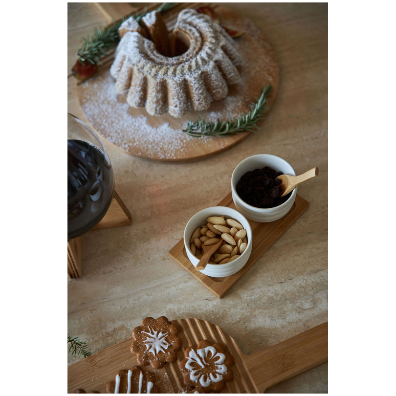 Vassoio da aperitivo rettangolare "Ellen", 5 pezzi cm 17,5x9x6