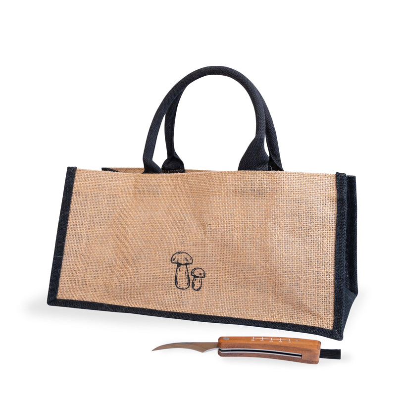 Set raccolta funghi "Karl-Johan", 2 pezzi cm 40x19x24