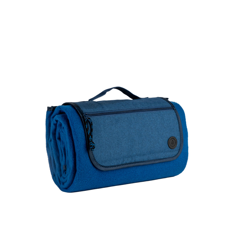 Plaid/coperta picnic "City" con retro impermeabile e maniglia cm 130x170