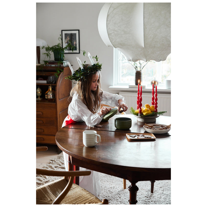 Contenitore con ghianda sul coperchio "Ellen" cl 70/cm Ø13,5x9