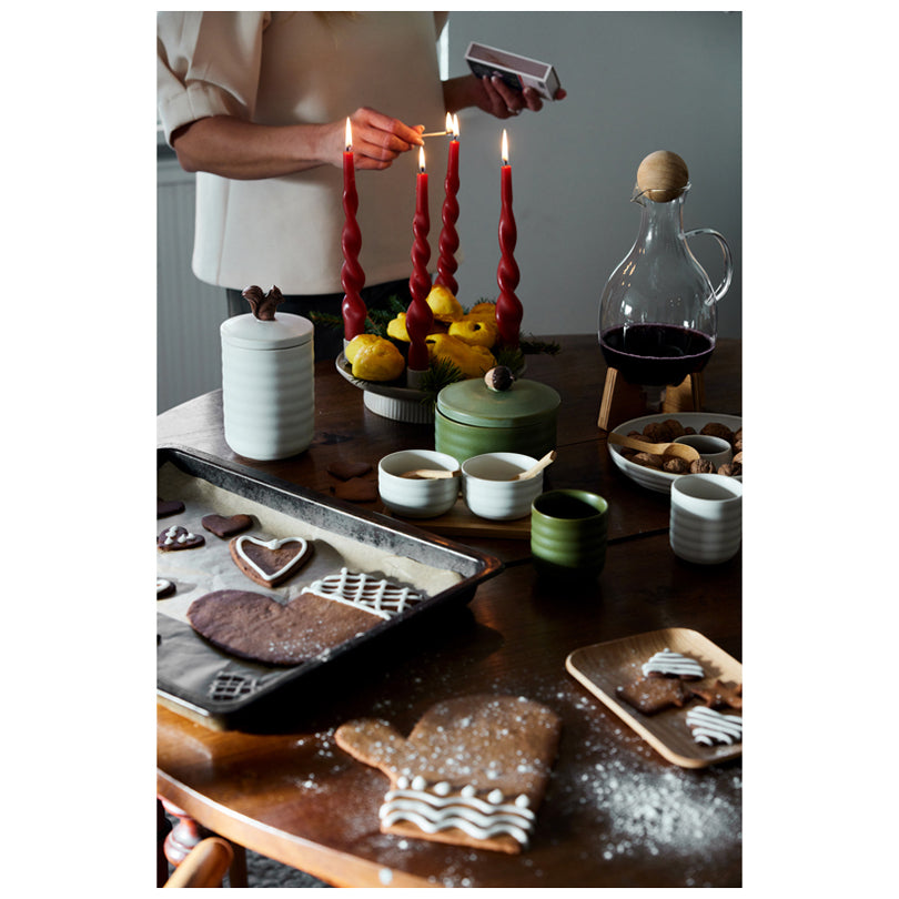 Contenitore con scoiattolo sul coperchio "Ellen" cl 80/cm Ø10x13,5