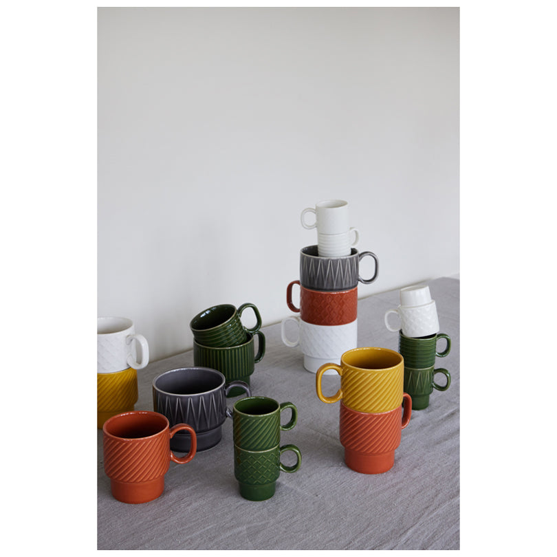 Tazza/Mug "Inka", impilabile cl 27/cm Ø8x9