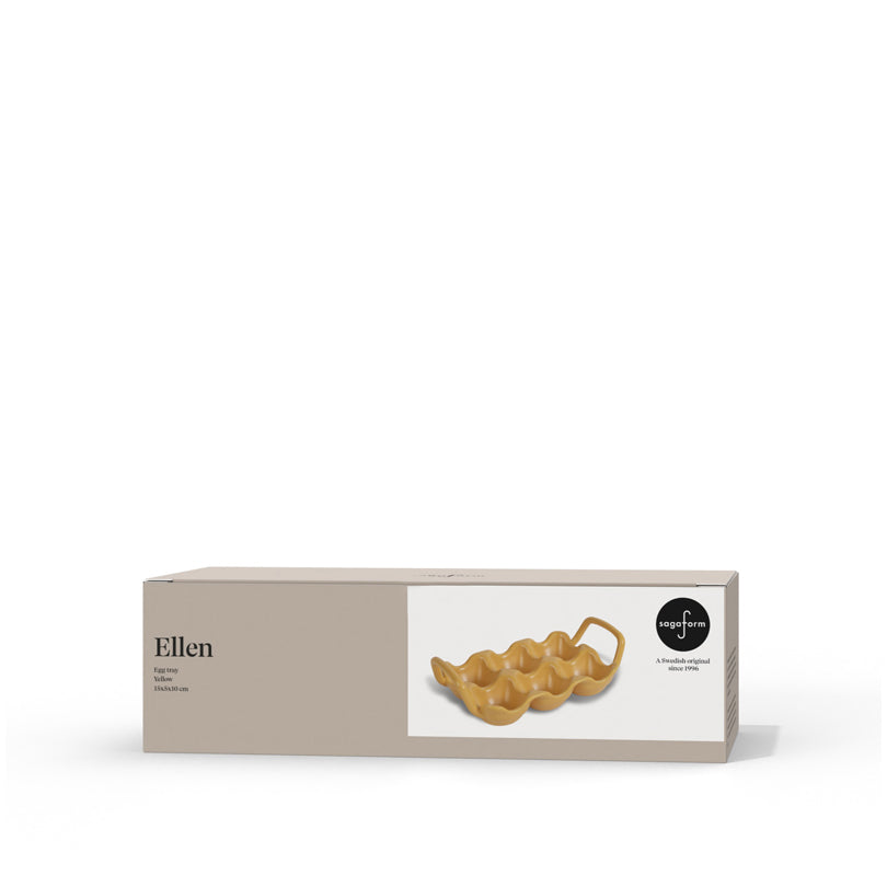 Vassoio per uova/portauova "Ellen" cm 15x10x5