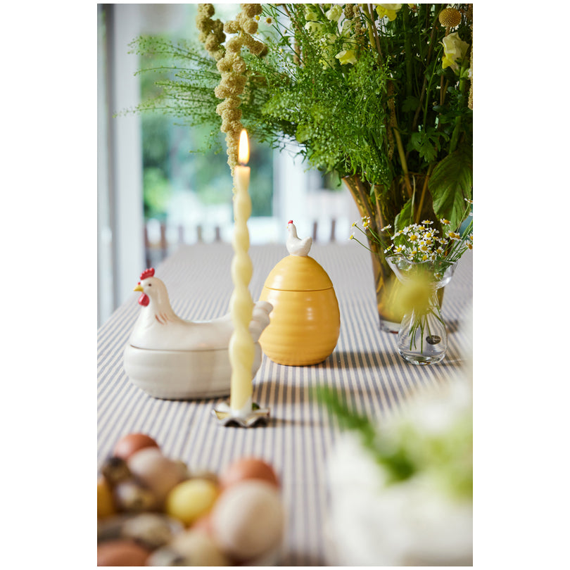 Contenitore portauova a forma di gallina "Ellen" cl 40/cm 16x15x15