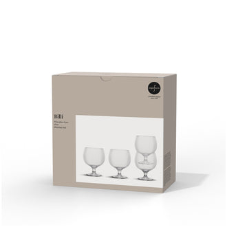Calice vino "Billi", confezione 4 pezzi cl 35/cm Ø9x11