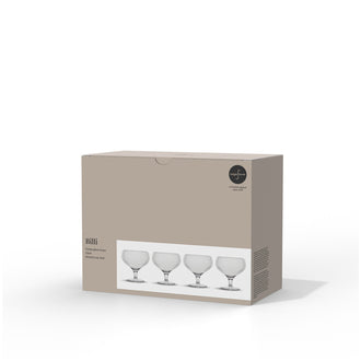 Calice champagne Coupe "Billi", confezione 4 pezzi cl 30/cm Ø10x9,5