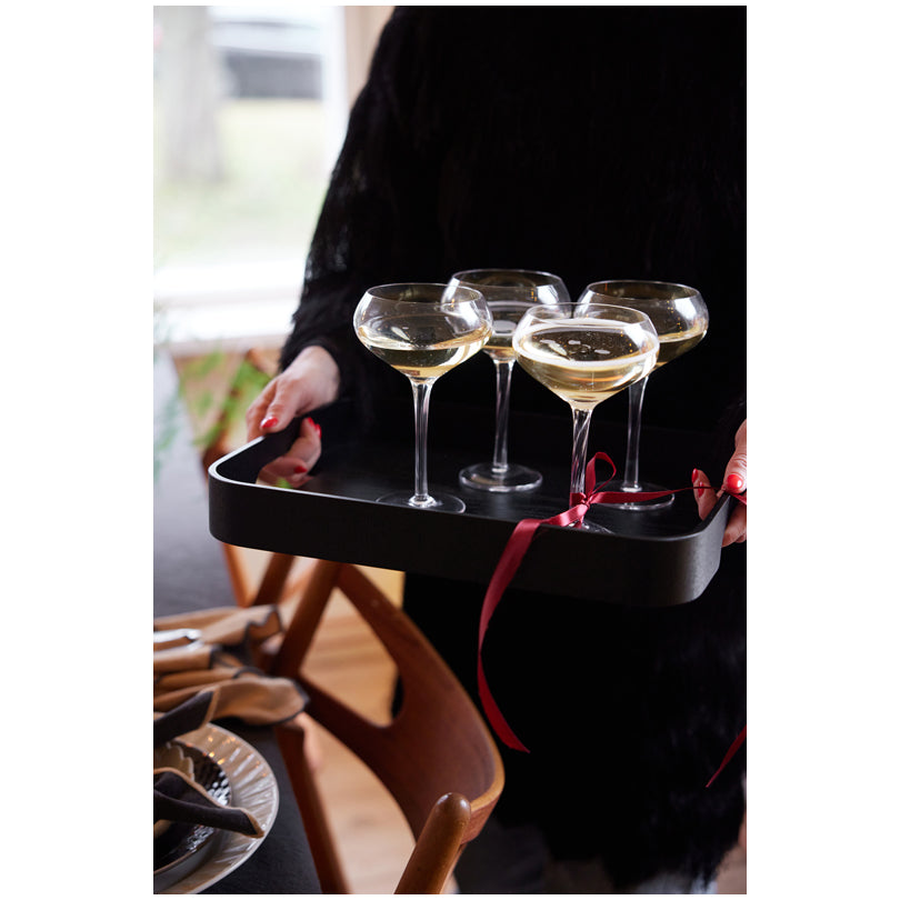 Vassoio per servire con 2 manici "Hanna" cm 35x28x4,5