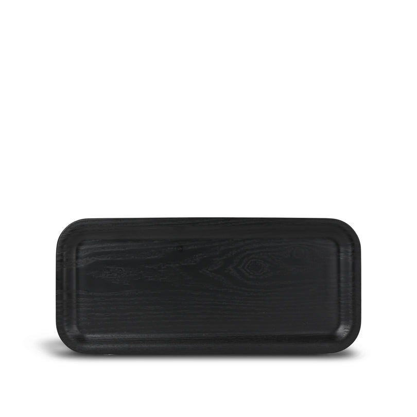 Piatto snack rettangolare "Hanna" cm 34x15x1