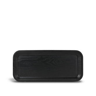 Piatto snack rettangolare "Hanna" cm 34x15x1