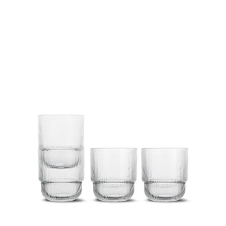 Bicchiere acqua "Blanka", confezione 4 pezzi cl 40/cm Ø8x9
