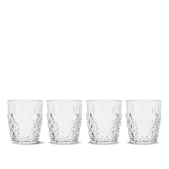 Bicchiere acqua "Picnic Juni", confezione 4 pezzi cl 28/cm Ø8x10