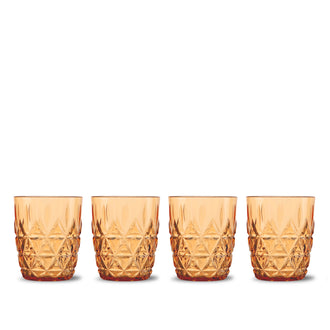 Bicchiere acqua "Picnic Juni", confezione 4 pezzi cl 28/cm Ø8x10