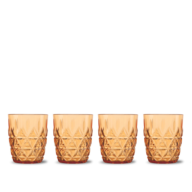 Bicchiere acqua "Picnic Juni", confezione 4 pezzi cl 28/cm Ø8x10