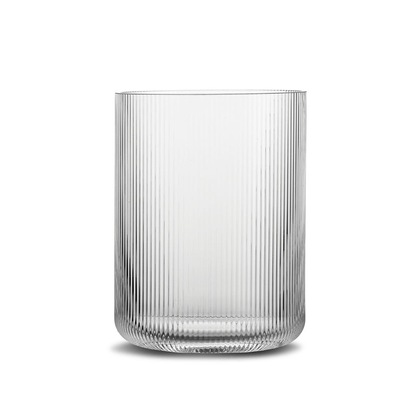 Vaso fiori/Lume tondo "Blanka" cm Ø15x20