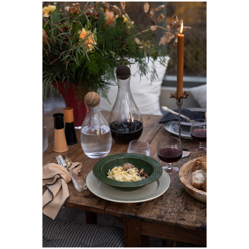 Caraffa d'acqua "Blanka" con sfera in legno di quercia l 1,4/cm Ø12x22,5