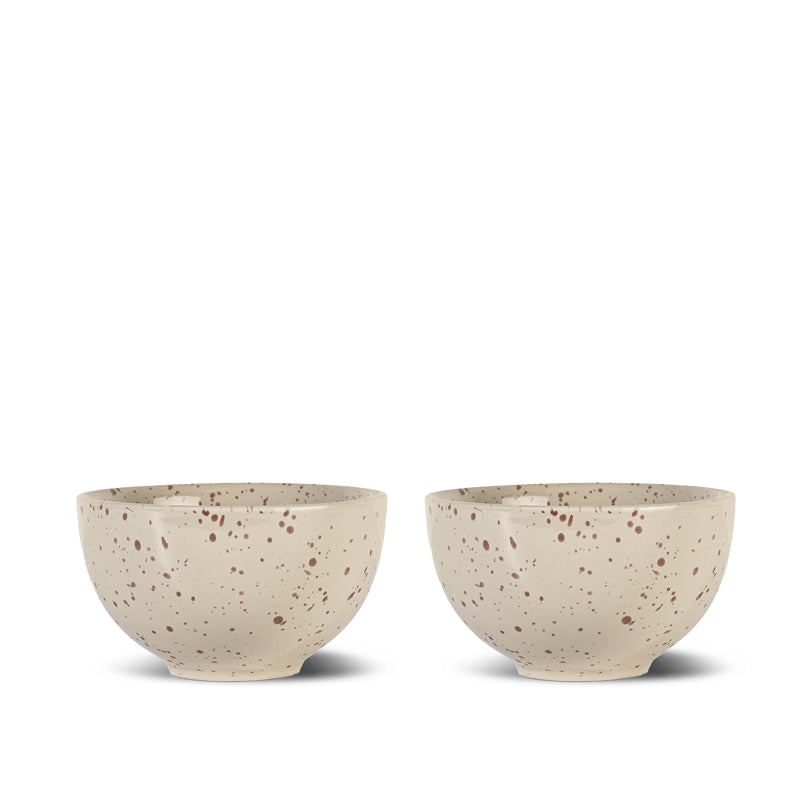 Coppetta snack/muesli "Ditte", confezione 2 pezzi cm Ø12x7