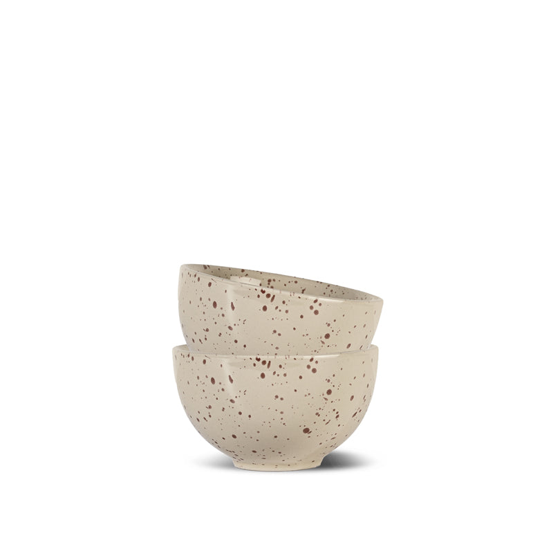 Coppetta snack/muesli "Ditte", confezione 2 pezzi cm Ø12x7