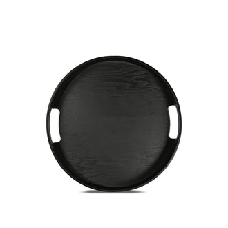 Vassoio per servire tondo con 2 manici "Hanna" cm Ø35x5