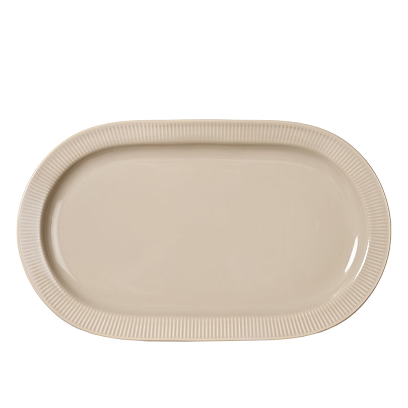 Piatto portata ovale "Inka" cm 34x20x2,5