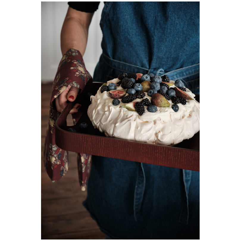 Vassoio per servire con 2 manici "Hanna" cm 35x28x4,5