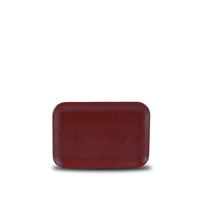 Piatto snack rettangolare "Hanna" cm 19x13x1,5